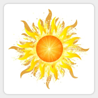 Sun Burst Sticker